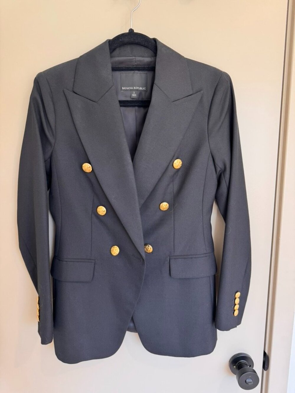 Banana Republic Blazer - Size 2 - Black